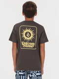 Volcom Big Boys Sunrizer Tee - Rinsed Black