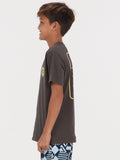 Volcom Big Boys Sunrizer Tee - Rinsed Black