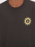 Volcom Big Boys Sunrizer Tee - Rinsed Black