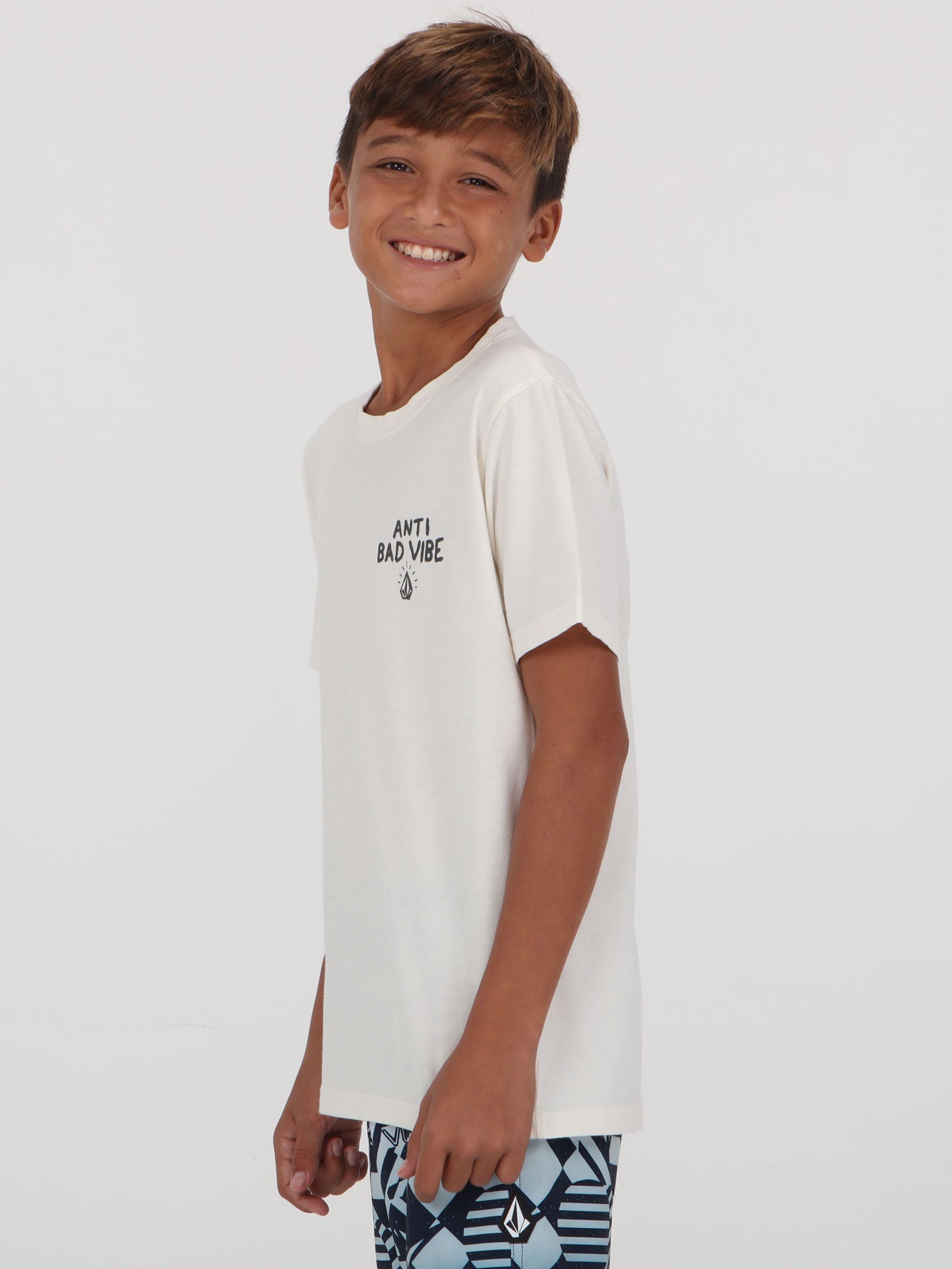 Volcom Big Boys Vibes Tee - Cream