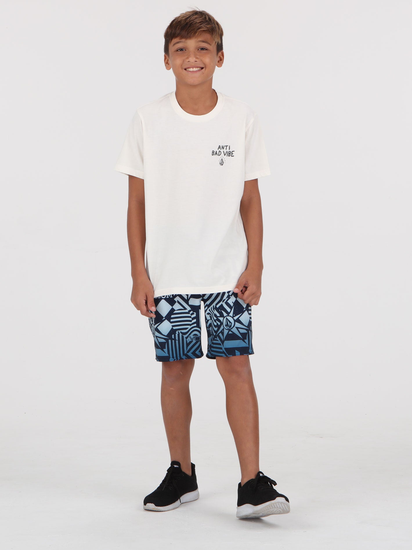 Volcom Big Boys Vibes Tee - Cream