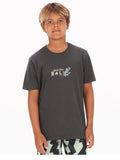 Volcom Big Boys Happy Monkey Tee - Stealth