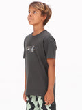 Volcom Big Boys Happy Monkey Tee - Stealth