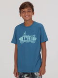 Volcom Big Boys Surfboard Tee - Aged Indigo