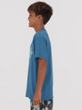 Volcom Big Boys Surfboard Tee - Aged Indigo