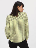 Plaid To Meet U Ls Long Sleeve Shirt - Lime