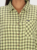 Plaid To Meet U Ls Long Sleeve Shirt - Lime