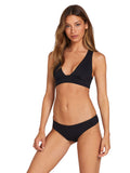Simply Seamless Halter Bikini - Black