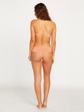 Volcom Simply Seamless Cheekini Bikini - Papaya