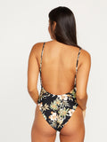 Volcom For The Tide 1pc Bikini - Black Combo