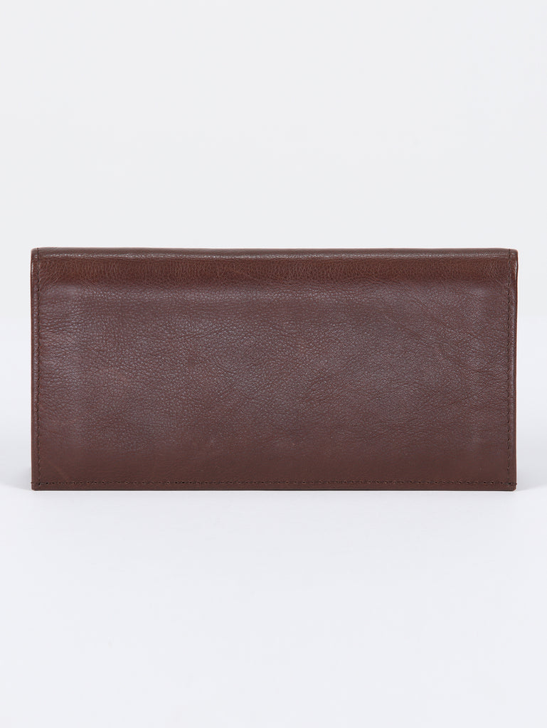 Neo Basic Leather Wallet - Brown