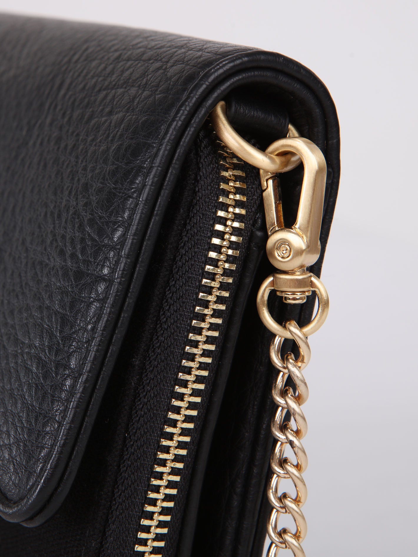 Volcom PU Clutch Bag - Black