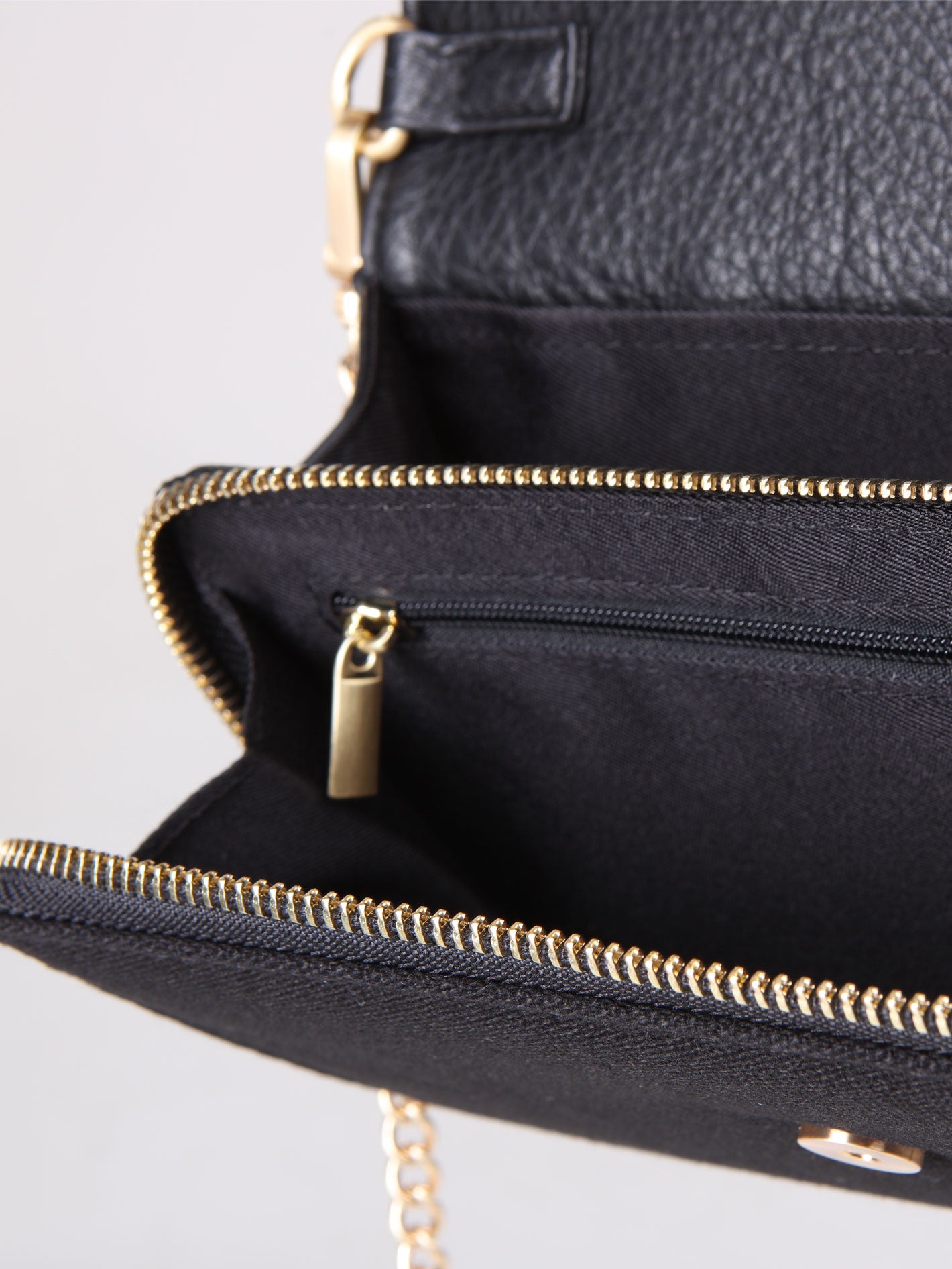 Volcom PU Clutch Bag - Black