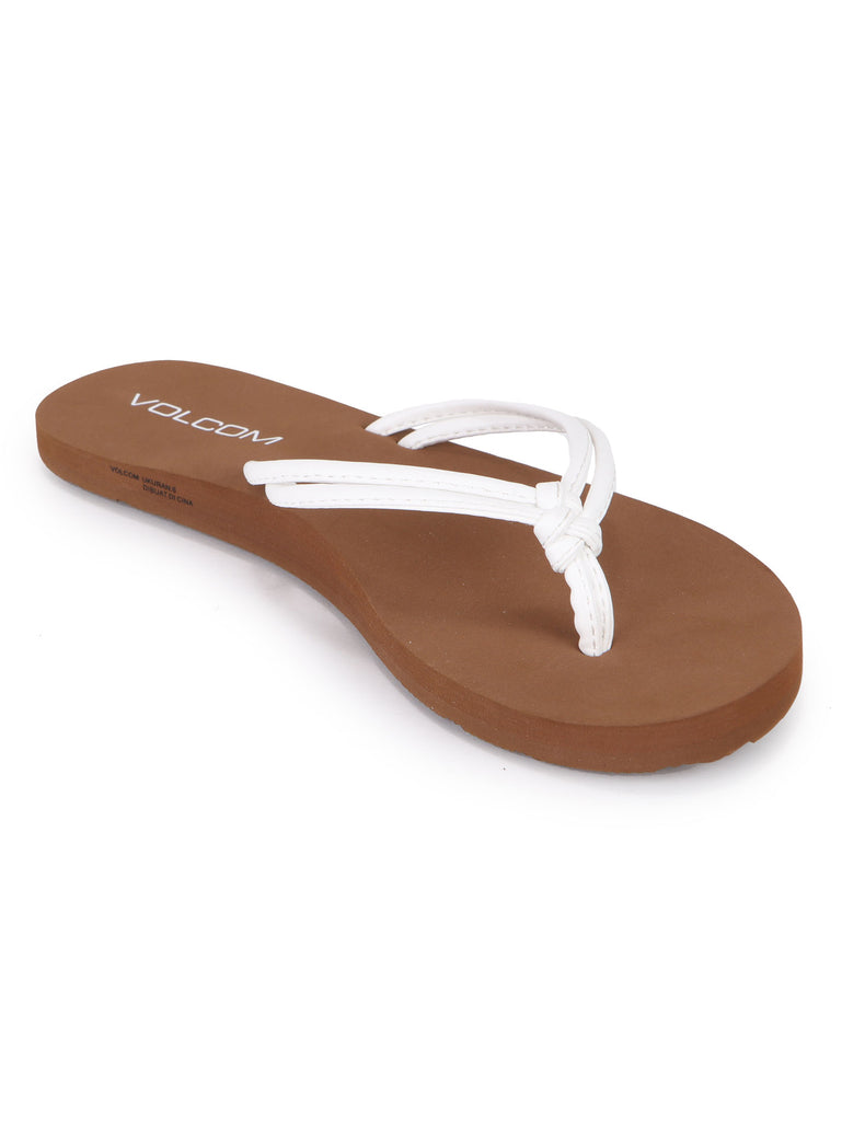 Volcom Forever And Ever Ii Sandals - White