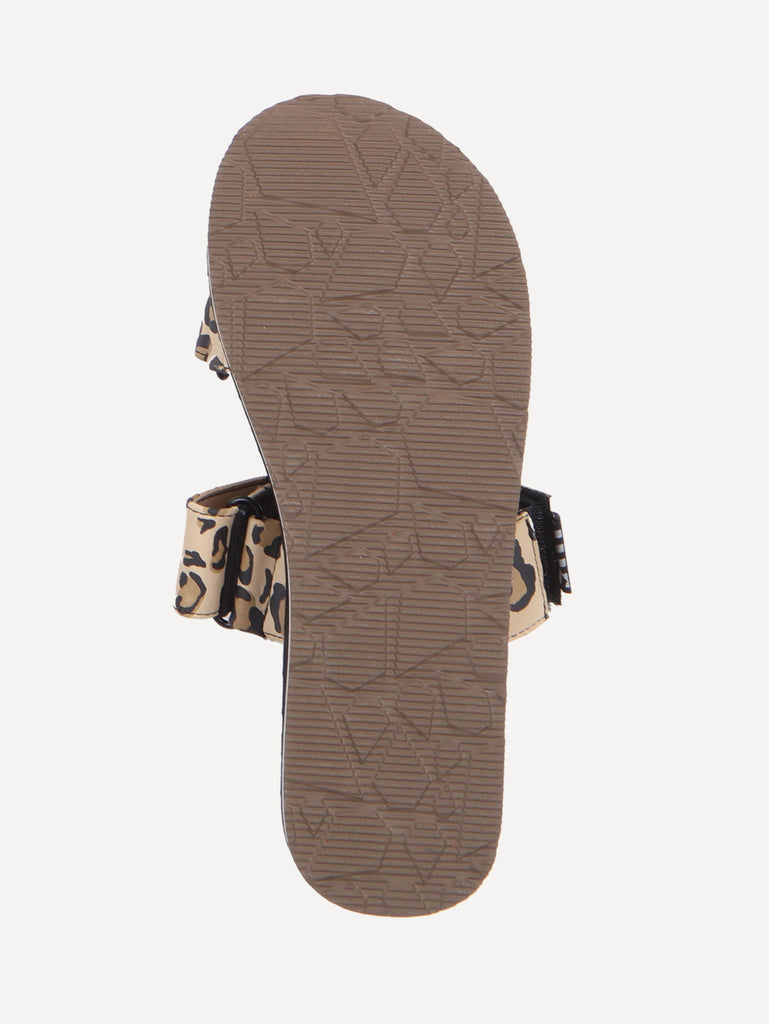 Eco Recliner Slide Sandals - Leopard