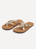 Stone 2 Step Sandals - Leopard