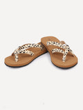 Stone 2 Step Sandals - Leopard