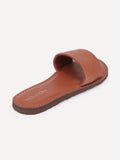 Simple Slide Sandals - Dark Clay