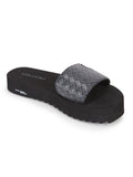 Volcom Not So Simple Slide Sandals - Black