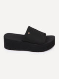 Simple Hi-scraper Sandals - Black