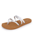 Volcom Easy Breezy II Sandals - Silver