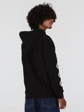 Iconic Stone Pullover Hoodie - Black