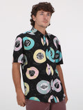 Volcom V Ent Lp Short Sleeve Shirt - Black