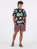 Volcom V Ent Lp Short Sleeve Shirt - Black