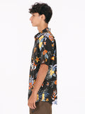 Volcom Sunriser Floral  Short Sleeve Shirt - Stealth