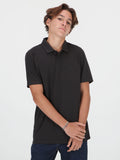 Hazard Pro Polo Ss  - Black