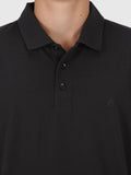 Hazard Pro Polo Ss  - Black