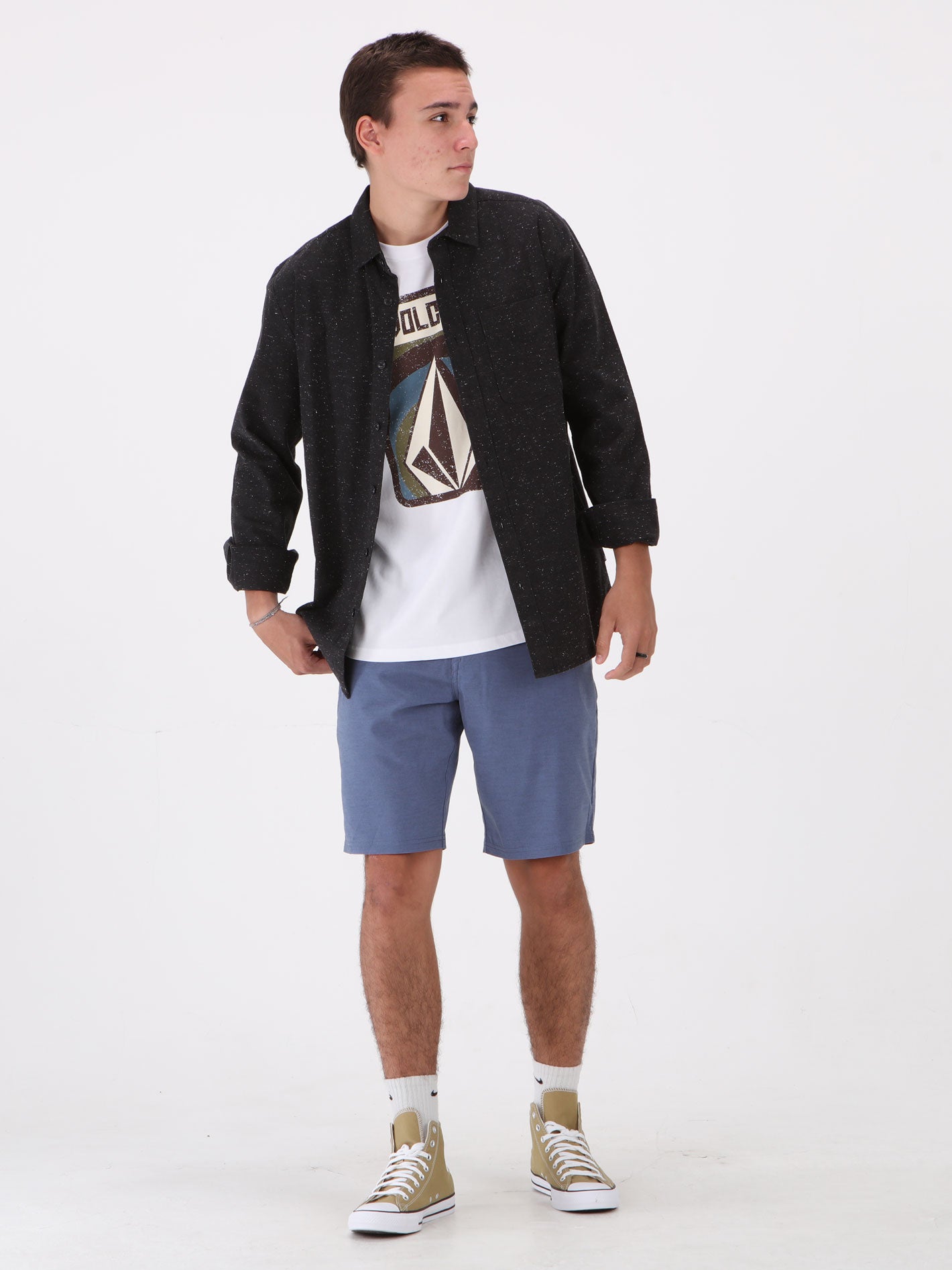 Volcom Frickin Cross Shred 20 Short - Denim