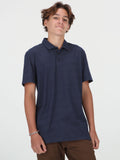 Hazard Pro Polo Ss  - Navy Heather