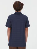 Hazard Pro Polo Ss  - Navy Heather