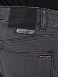 Volcom 2x4 Skinny Tapered Fit Jeans - Easy Enzyme Grey