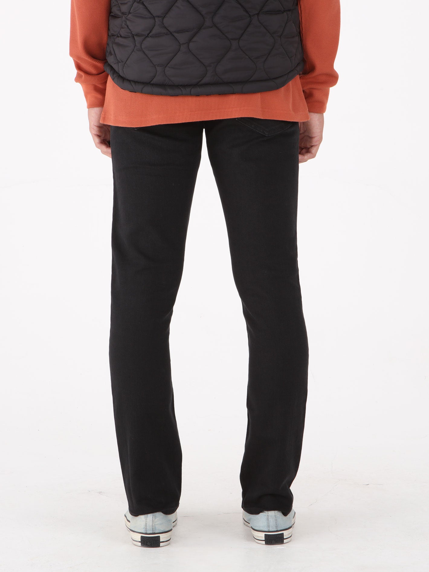 Volcom Vorta Slim Fit Jeans - Blackout