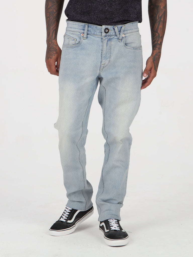 2 X Vorta Slim Tapered Fit Jeans - Worker Indigo Vintage