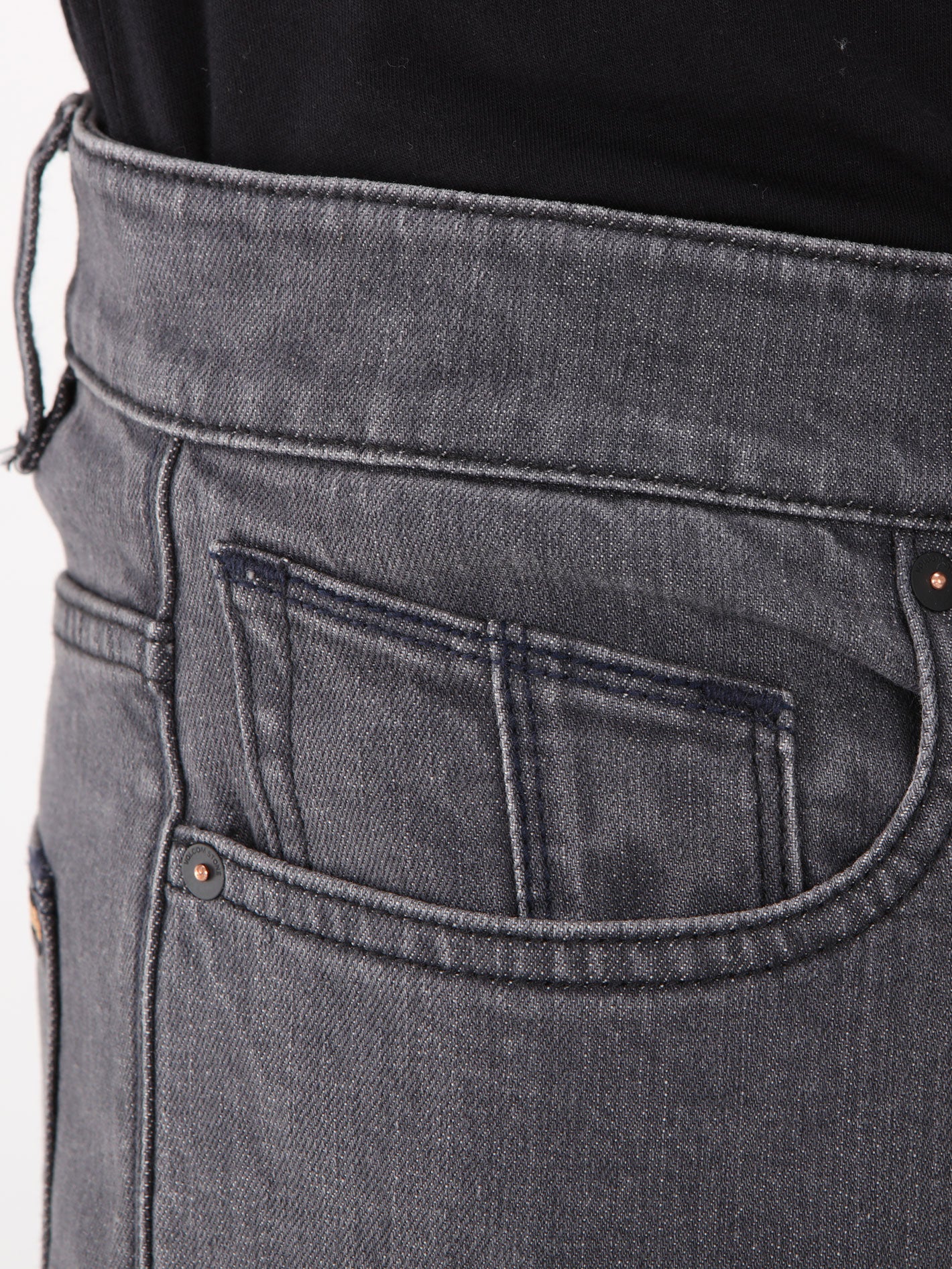 Volcom Solver Modern Tapered Fit Jeans - Easy Enzyme Grey