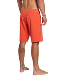 Lido Solid Mod Boardshort - Lava Rock Red