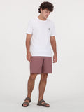 Volcom Da Dubbs Liberators 19 Boardshort - Bordeaux Brown