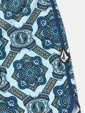 Volcom Mod Magic Scallop 18 Boardshort - Misty Blue