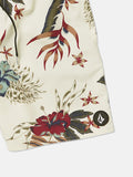 Volcom Polly Pack 17 Boardshort - Dirty White