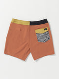 Volcom About Time Liberators 17 Boardshort - Rust