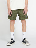 Volcom Polys Cracker 17 Boardshort - Squadron Green