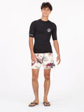 Volcom Lido Solid Short Sleeve Rashguard - Black