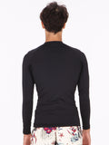 Volcom Lido Solid Long Sleeve Rashguard - Black