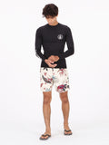 Volcom Lido Solid Long Sleeve Rashguard - Black
