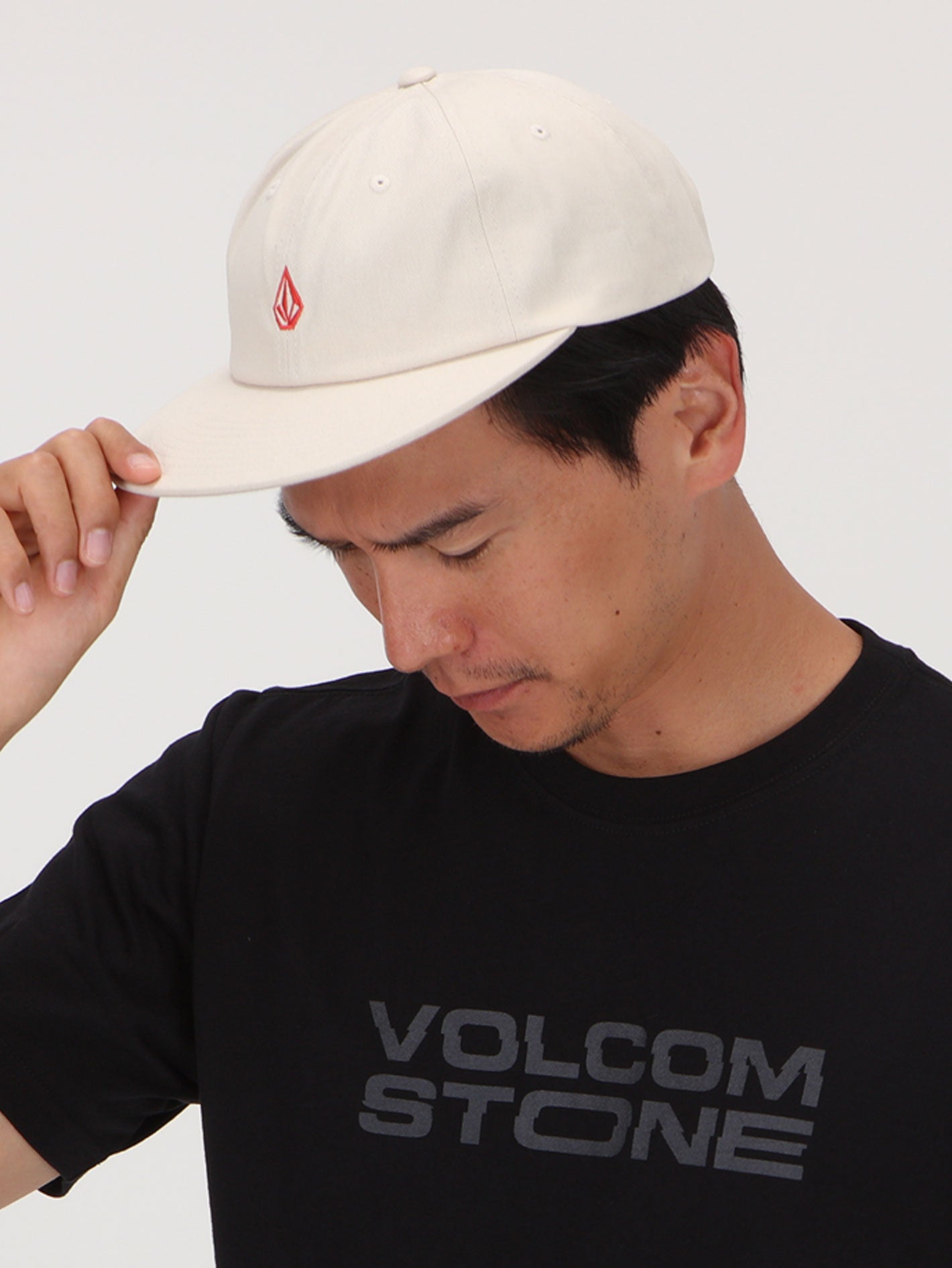 Full Stone Dad Cap - Whitecap Grey