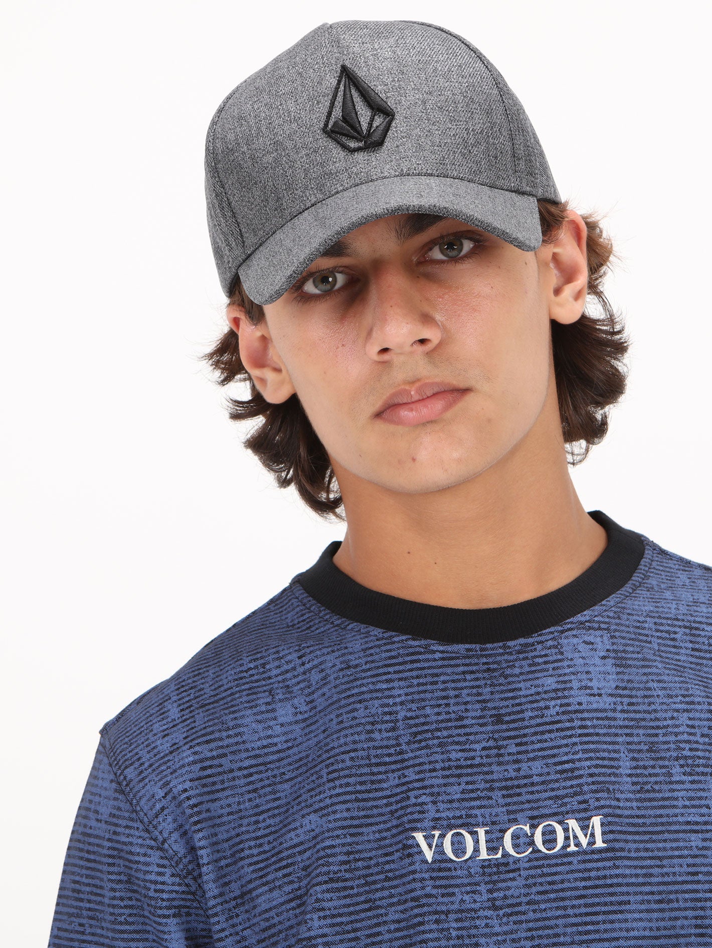 Volcom Emboss Stone Cap - Charcoal Heather