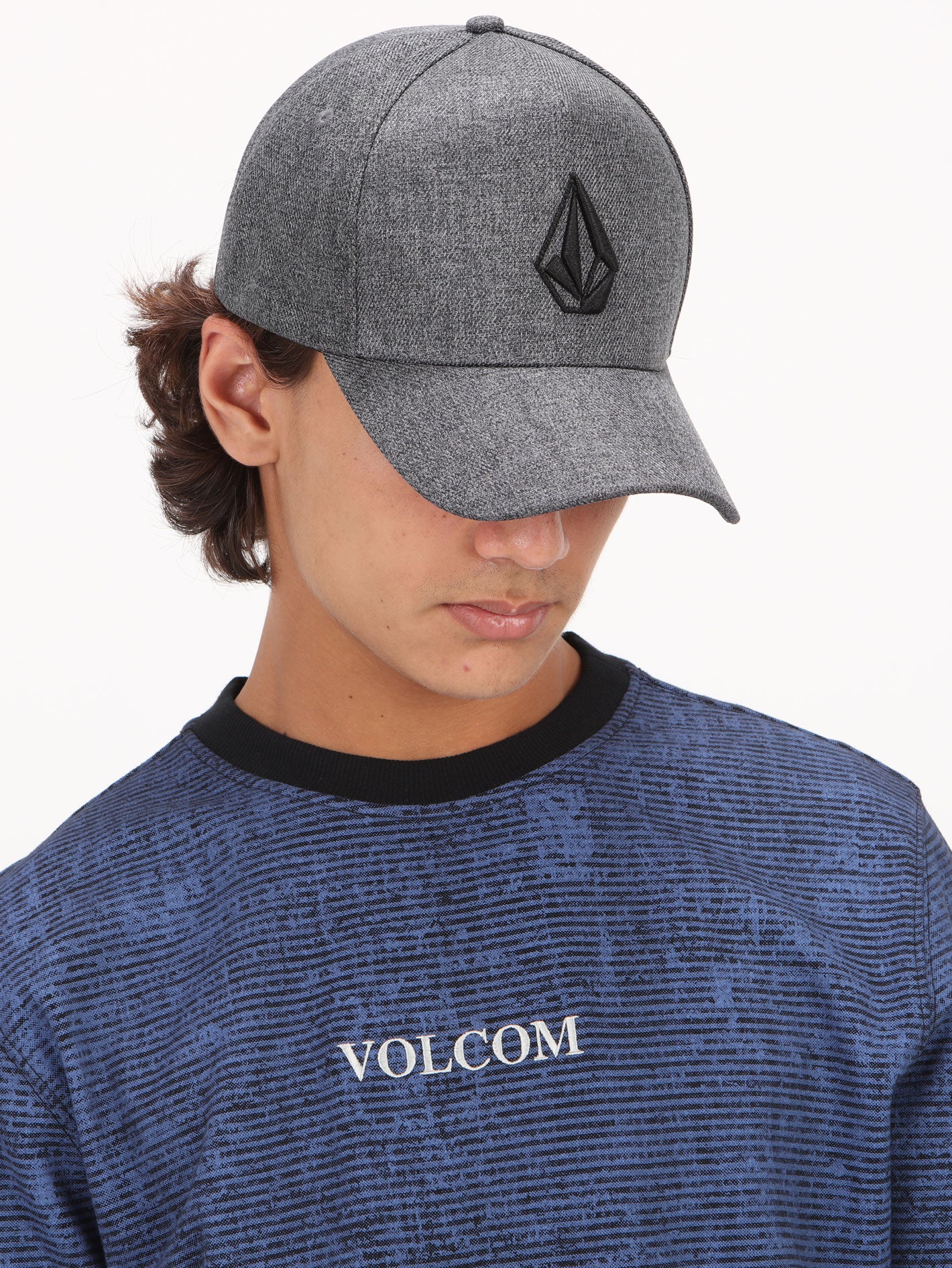 Volcom Emboss Stone Cap - Charcoal Heather
